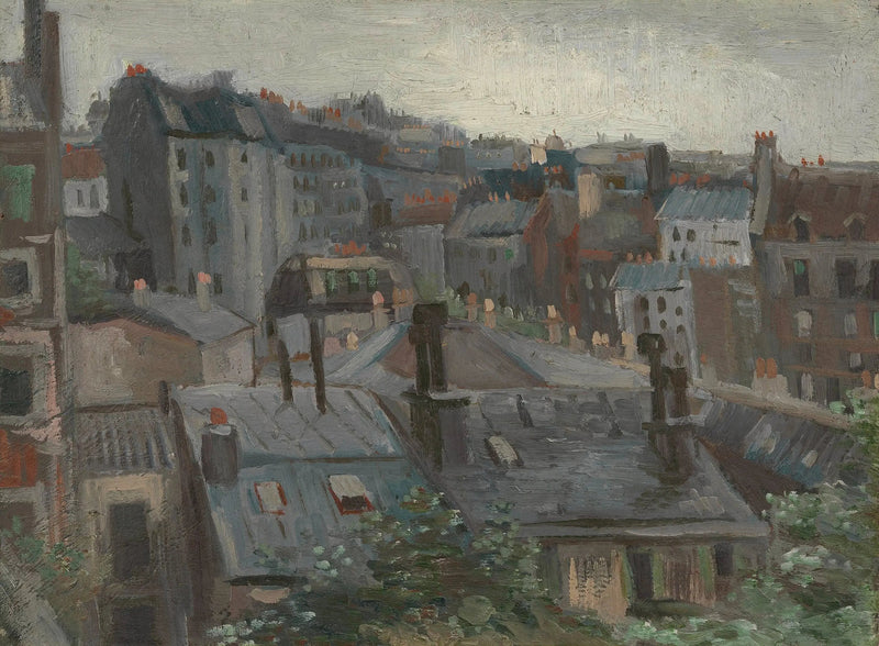 Näkymä Vincentin työhuoneesta - Vincent van Gogh