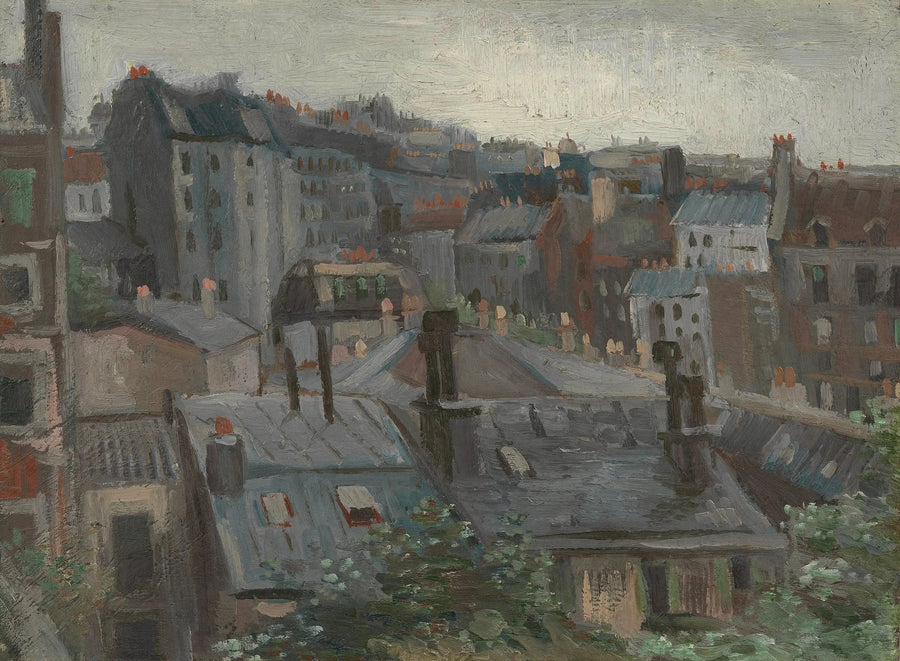 Näkymä Vincentin työhuoneesta - Vincent van Gogh