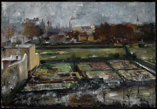 Näkymä Münchenin studiosta - Lovis Corinth
