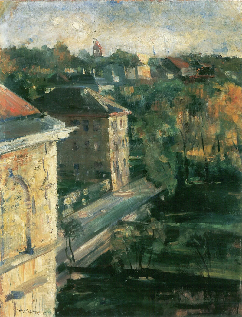 Näkymä studiolta, Schwabing
