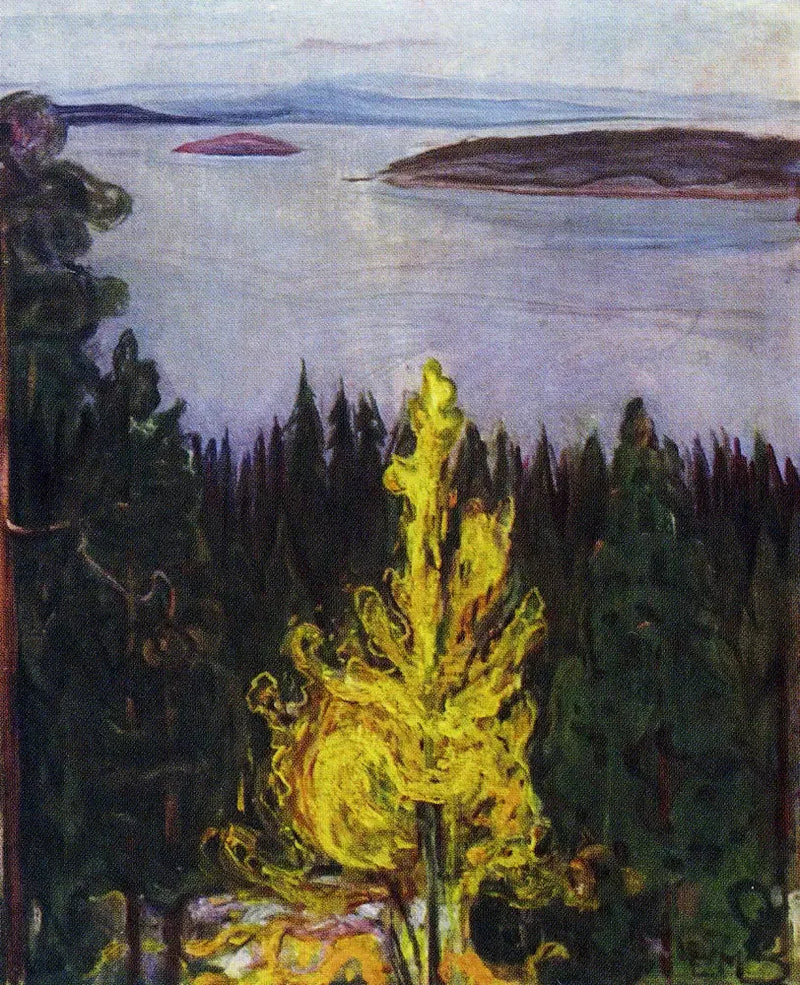 Näkymä Nordstrandilta - Edvard Munch