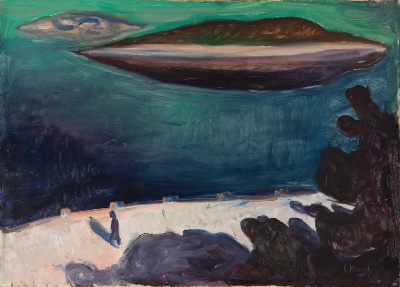 Näkymä Nordstrandilta - Edvard Munch