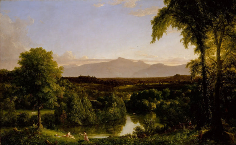Näkymä Catskill-vuoristosta, alkusyksy - Thomas Cole