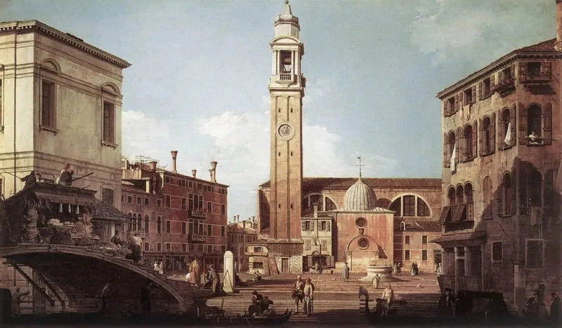 Näkymä Pyhien apostolien leiristä - Canaletto