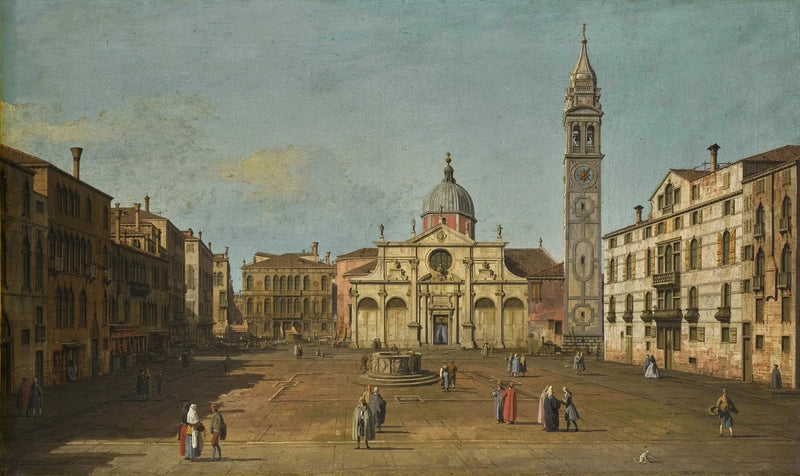 Näkymä Campo Santa Maria Formosalle - Canaletto