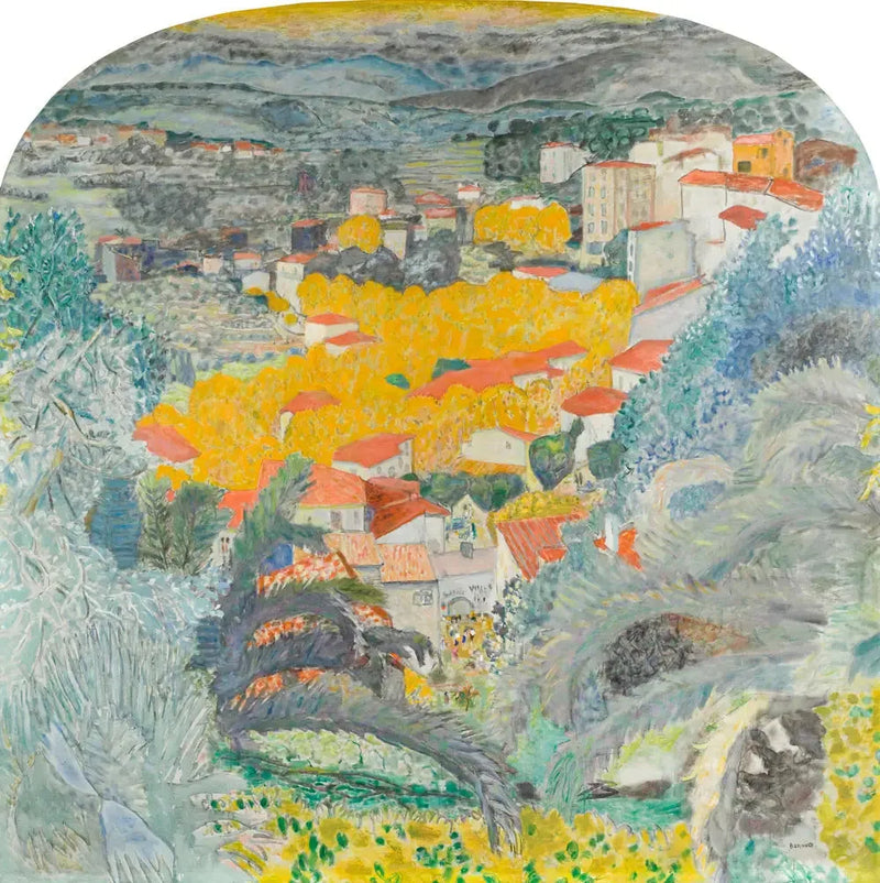 Cannetin näkymä - Pierre Bonnard
