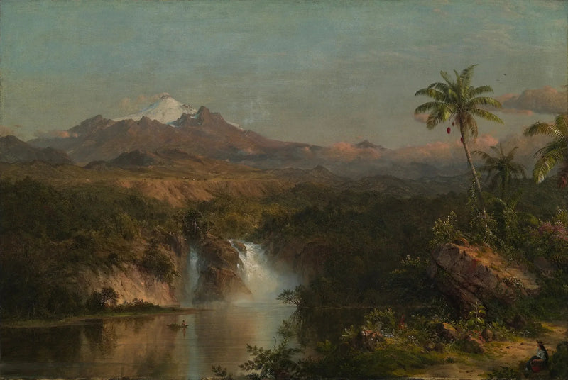 Näkymä Cotopaxiin - Frederic Edwin Church