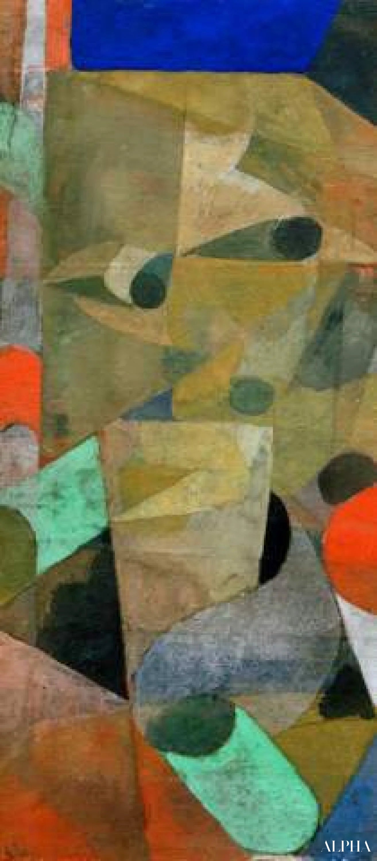 Daemonin Näkymä - Paul Klee - Korkealaatuiset taulujen ja maalauksien reproduktiot