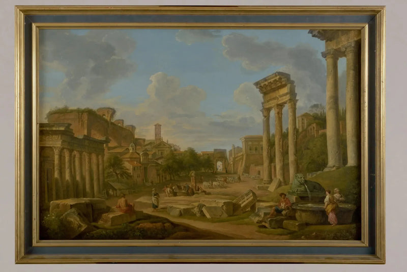 Näkymä Rooman foorumilta - Giovanni Paolo Panini