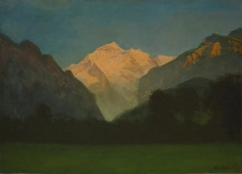 Näkymä Glaciersin puistosta - Albert Bierstadt