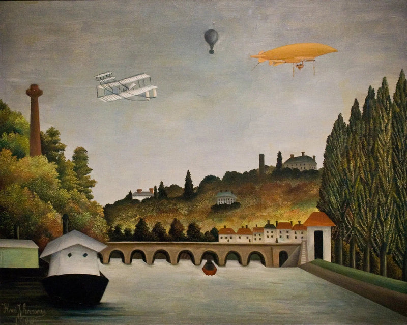 Näkymä Sèvres-sillalta - Henri Rousseau