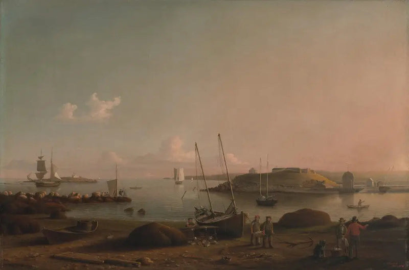 Näkymä Gloucesterin satamasta - Fitz Henry Lane