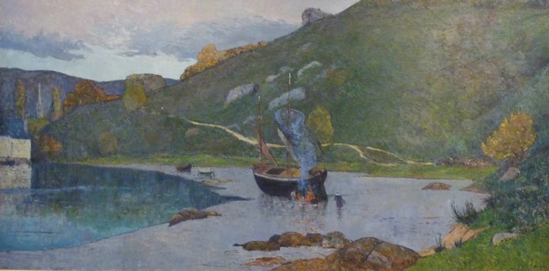 Näkymä Pont-Avenin satamasta - Maxime Maufra