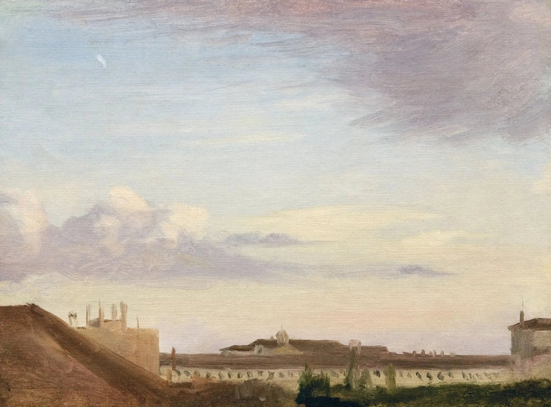 Quirinalin näkymä - Edgar Degas