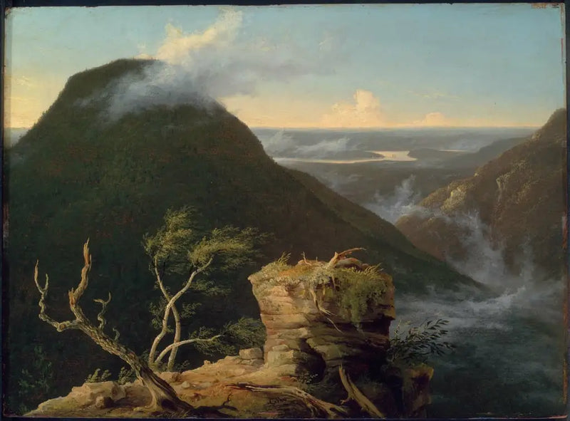 Näkymä Round-Topista Catskillin vuoristossa - Thomas Cole