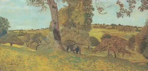 Näkymä Sveitsissä - Édouard Vuillard