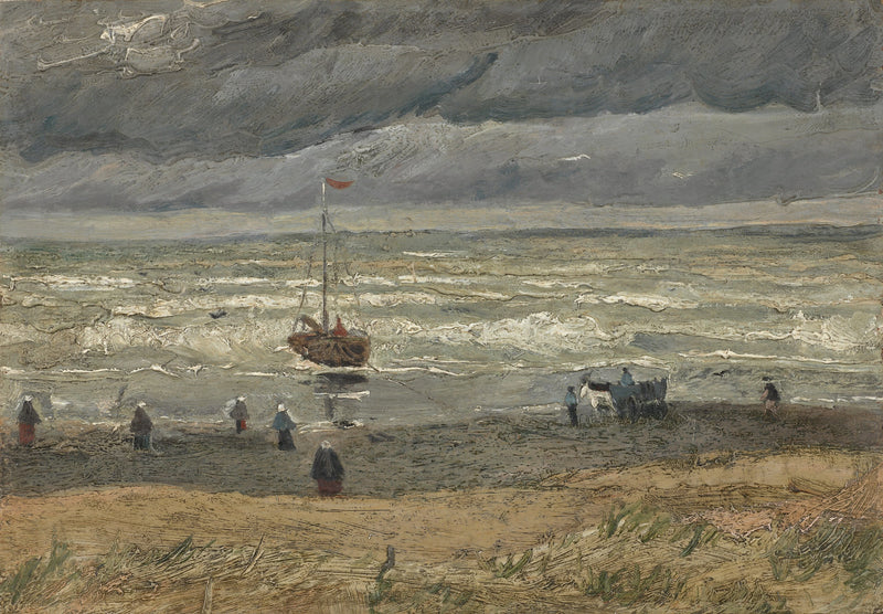 Näkymä merelle Scheveningenissä - Vincent van Gogh