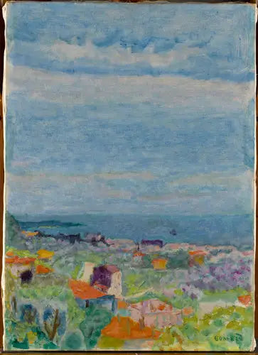 Panoraamakuva, Le Cannet - Pierre Bonnard