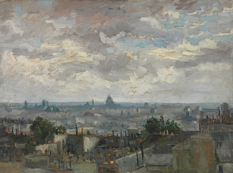 Näkymä Pariisista - Vincent van Gogh