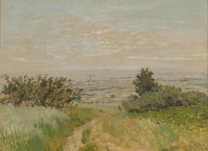 Näkymä Argenteuilin tasangolle, Sannois hillsides W220 - Claude Monet