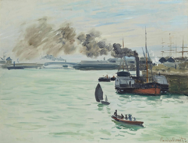 Näkymä W169-porttiin - Claude Monet