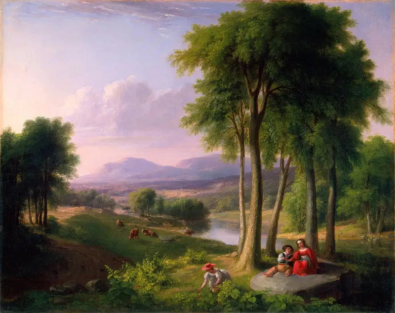 Näkymä lähellä Rutlandia, Vermontia - Asher Brown Durand