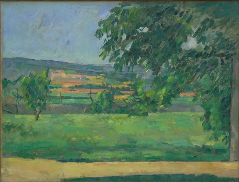 Näkymä Jas de Bouffanista - Paul Cézanne