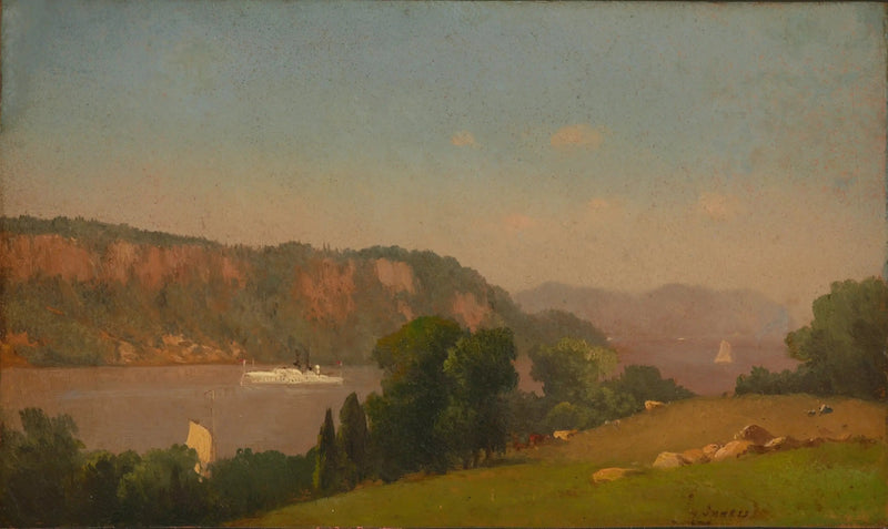 Näkymä Hudson-joelle - George Inness
