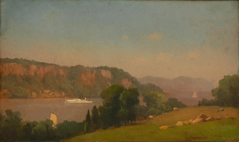 Näkymä Hudson-joelle - George Inness