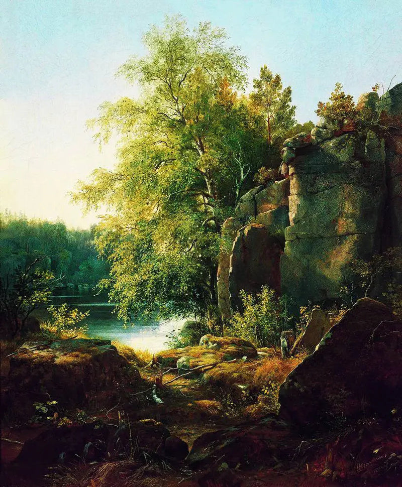 Näkymä Valaam-saaren yli - Ivan Chichkine