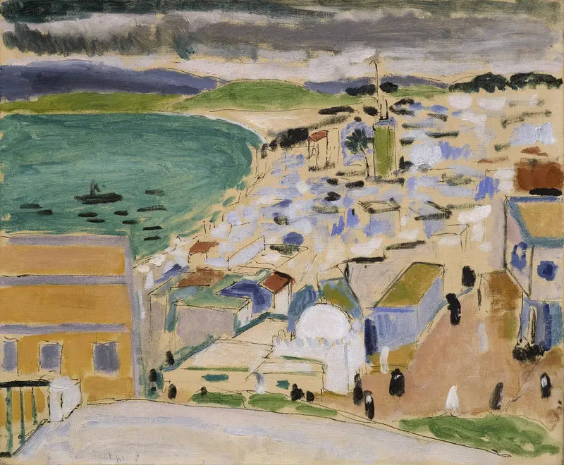 Näkymä Tangerin lahdelta - Henri Matisse
