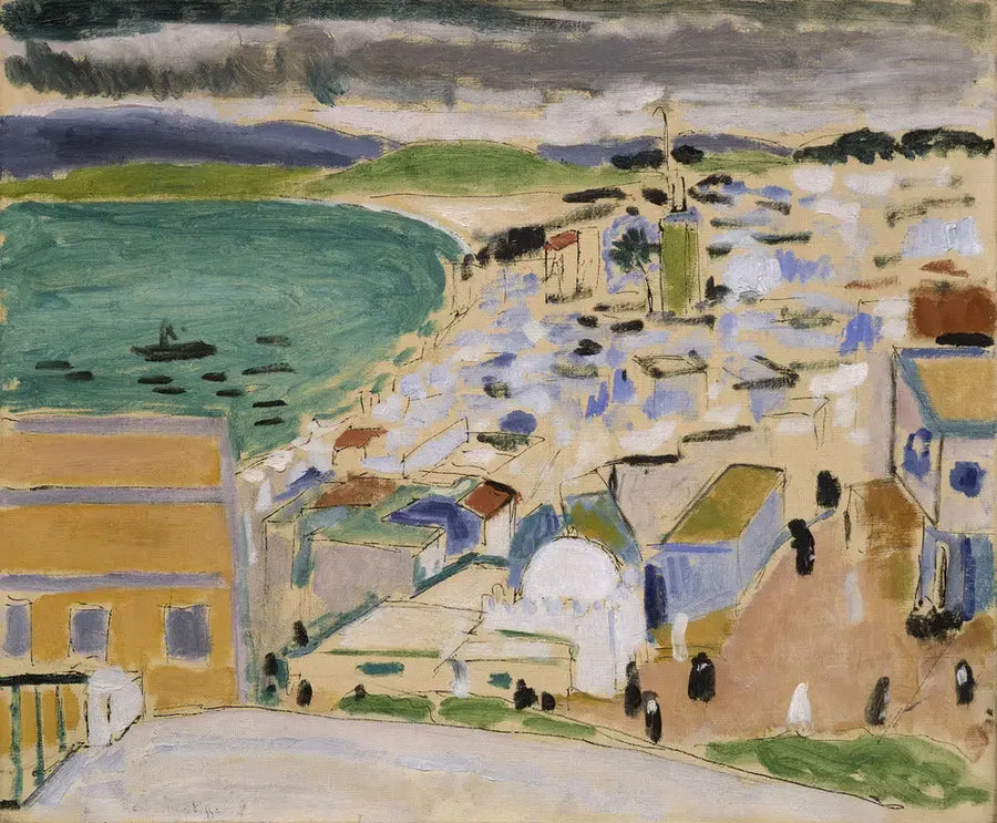 Näkymä Tangerin lahdelta - Henri Matisse