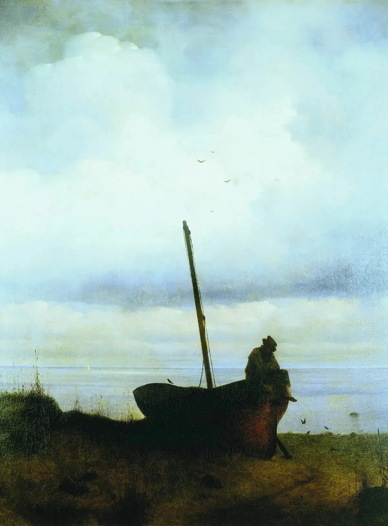 Näkymä rannikolle lähellä Pietaria - Ivan Aïvazovski