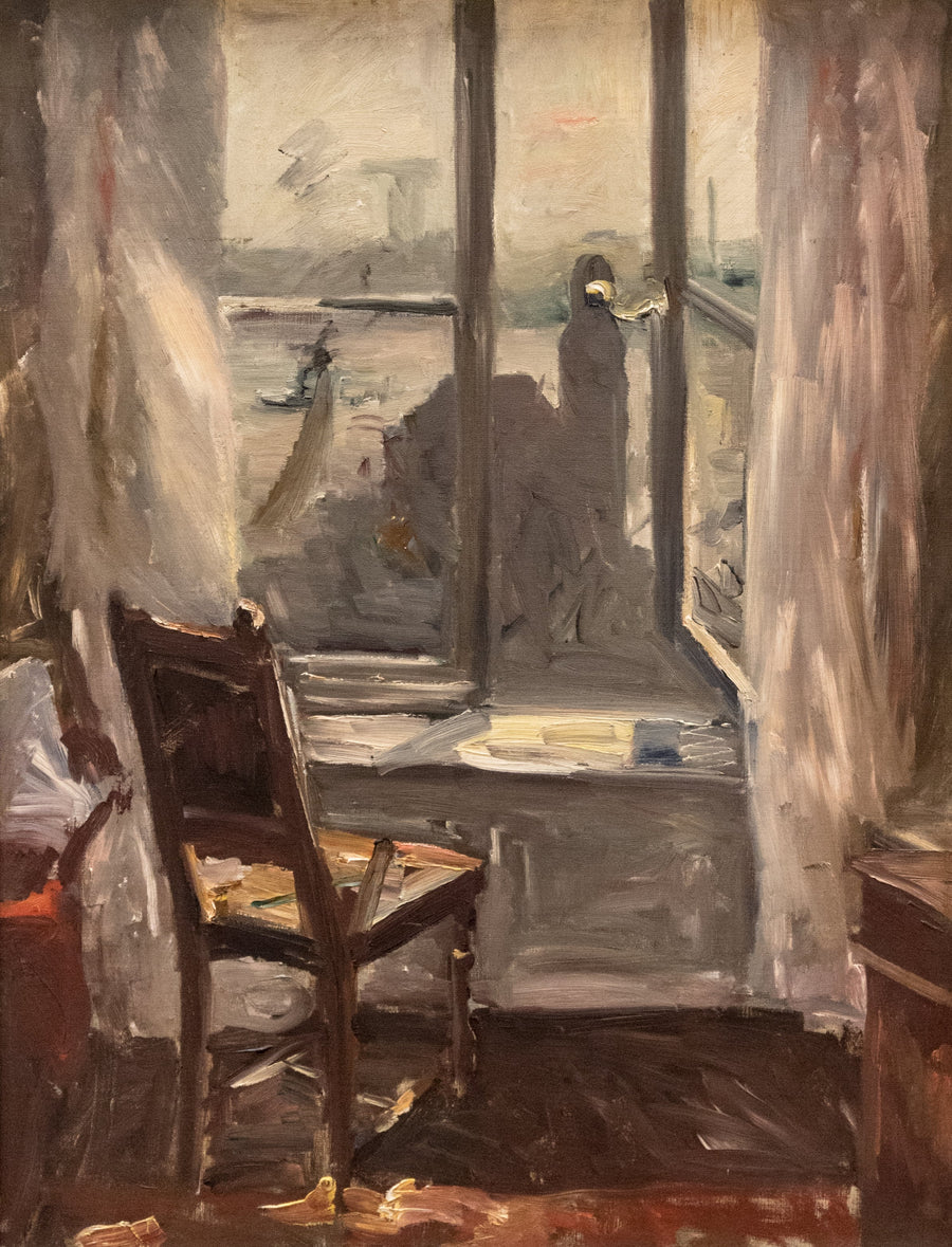 Näkymä Hamburgin laiturille - Lovis Corinth