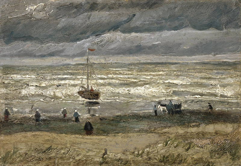 Näkymä merelle Scheveningenissä - Vincent van Gogh