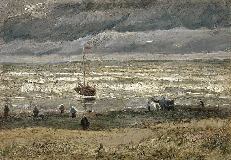 Näkymä merelle Scheveningenissä - Vincent van Gogh