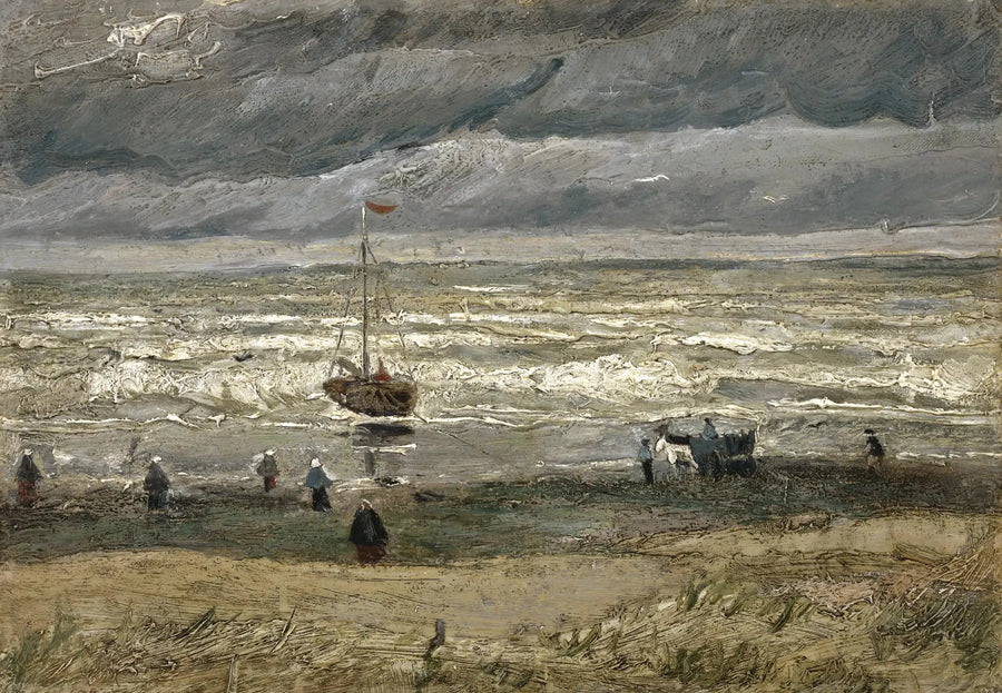 Näkymä merelle Scheveningenissä - Vincent van Gogh