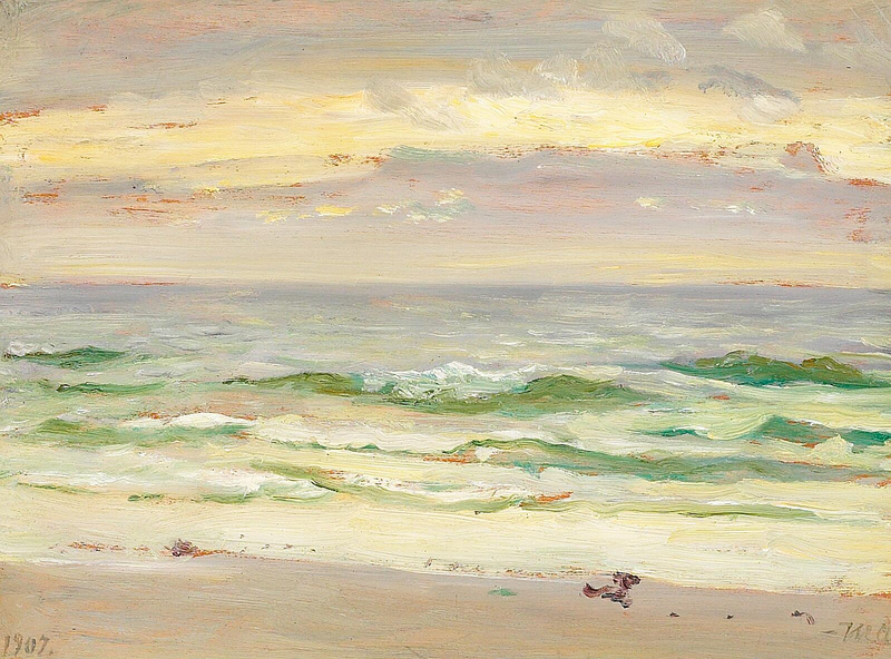 Merinäköala. - Michael Peter Ancher