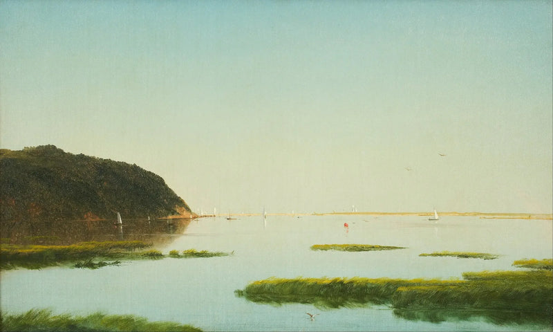 Näkymä Shrewsbury-joelle, New Jersey - John Frederick Kensett