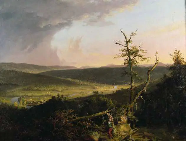 Näkymä Schoharielle - Thomas Cole