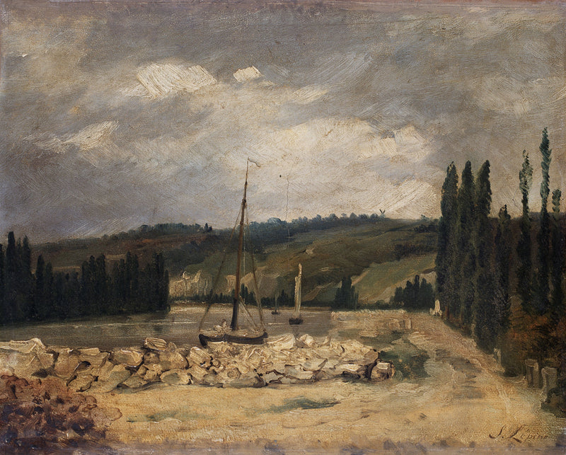 Näkymä Seine-joelle - Stanislas Lépiné