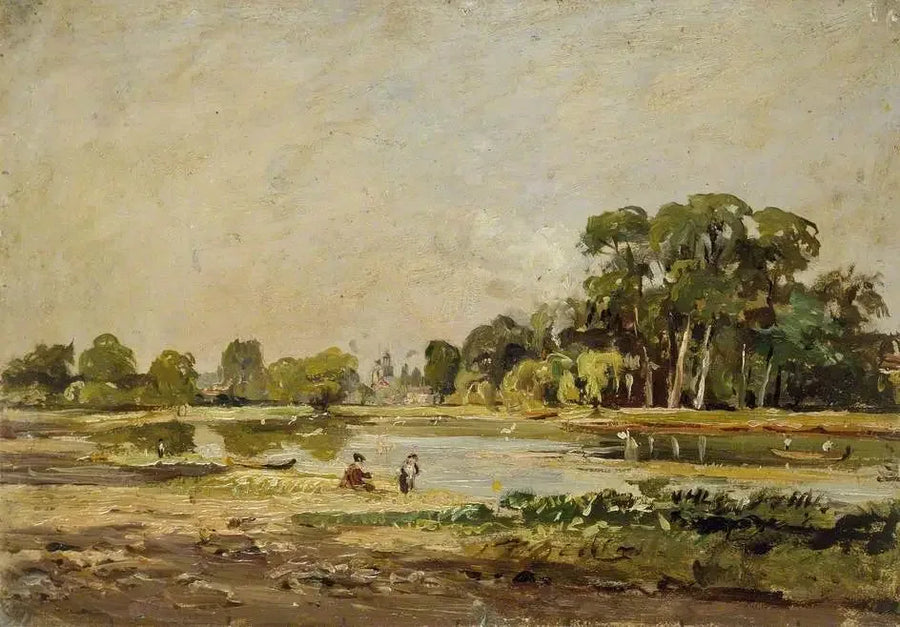 Näkymä Thames-joelle Twickenhamissa - John Constable