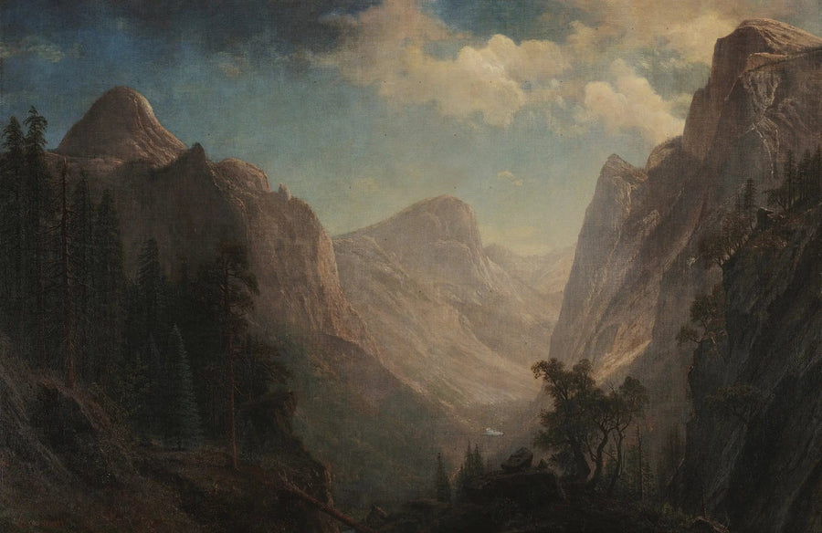 Näkymä Yosemite-laaksoon - Albert Bierstadt