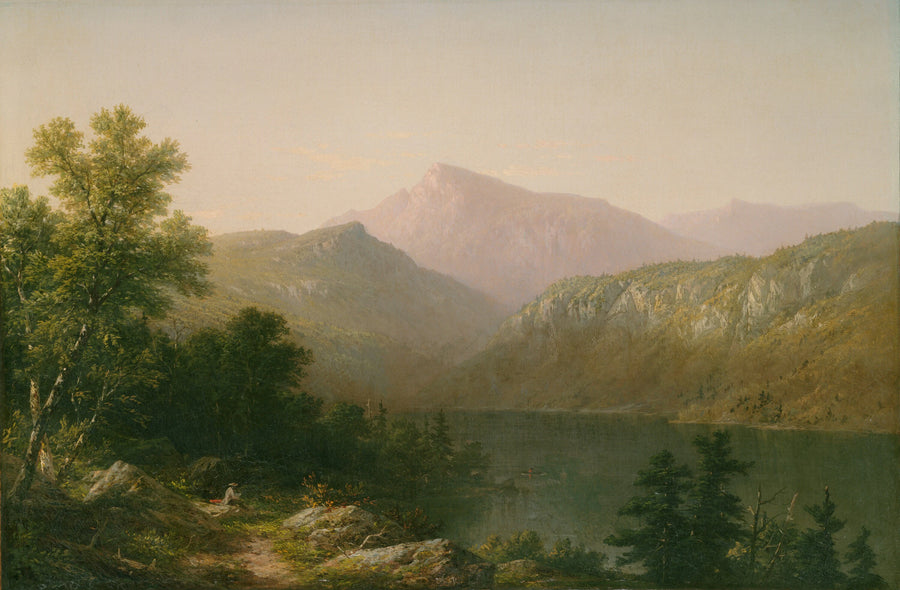 Vue sur le lac George - John William Casilear