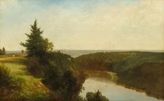 Näkymä Geneseen lähellä Mont Morrisia - John Frederick Kensett