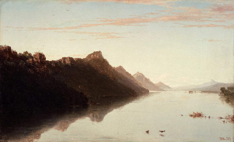 Näkymä ylä-Mississippiin - John Frederick Kensett