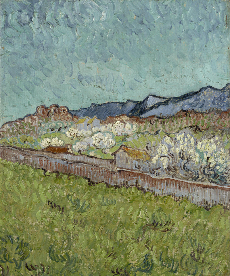 Näkymä Alpillesille - Vincent van Gogh