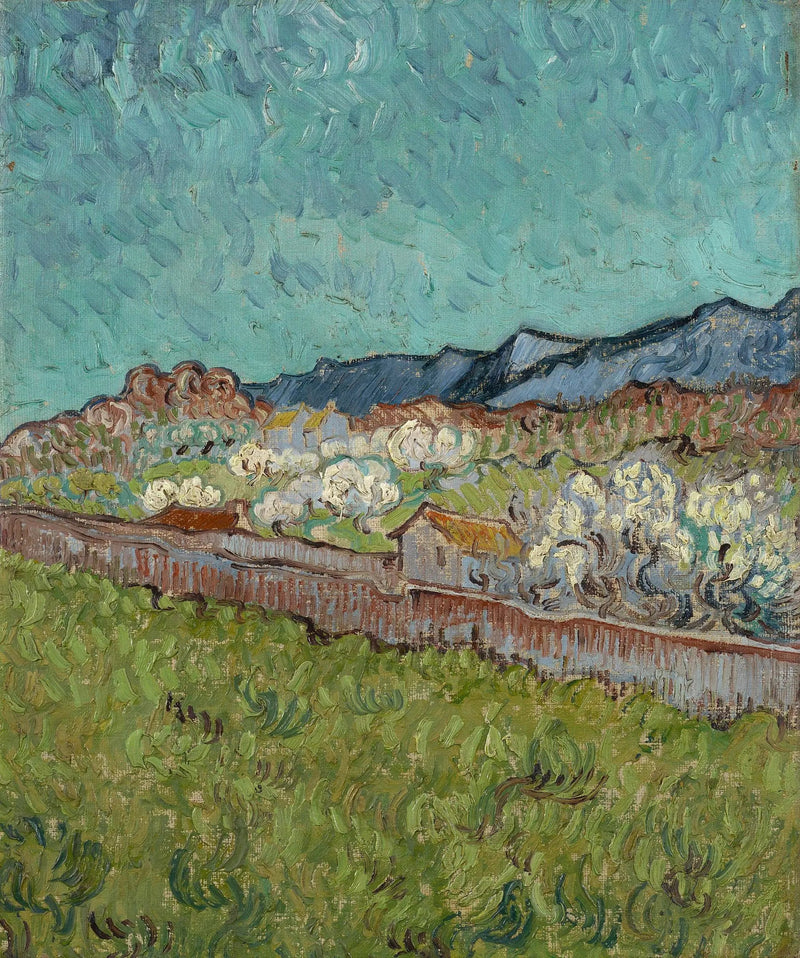Näkymä Alpillesille - Vincent van Gogh