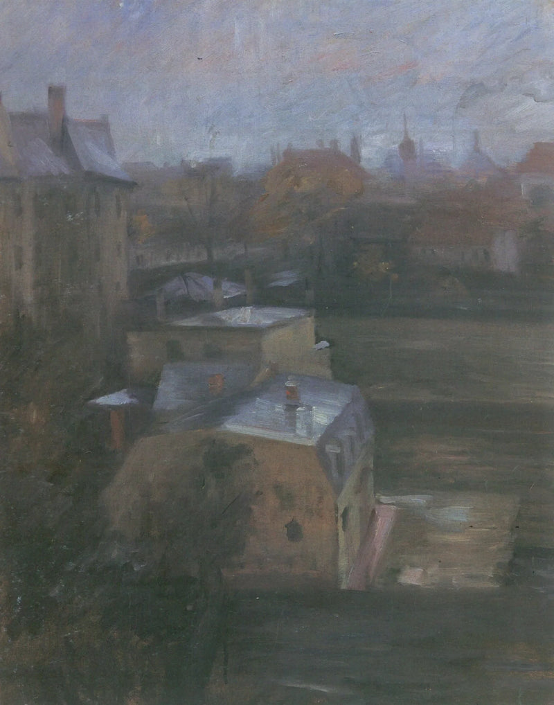 Kattonäkymä - Lovis Corinth