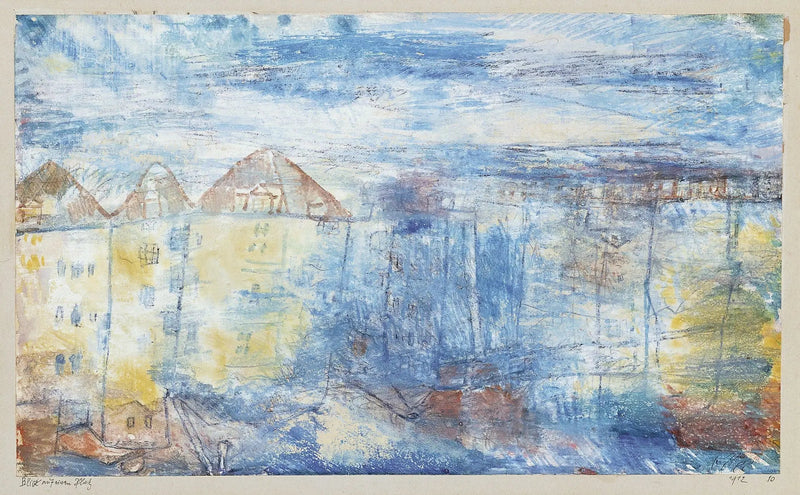 Näkymä torille - Paul Klee